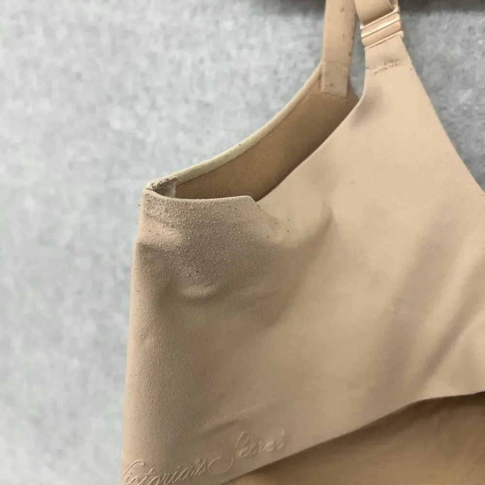 Victoria's Secret Womens 38DDD Beige Lined Underwire Back Closure Demi Bra